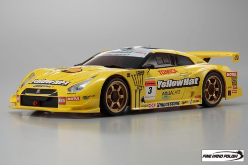 Nissan GT-R YellowHat YMS TOMICA 2008 (32801YH, 98 mm)