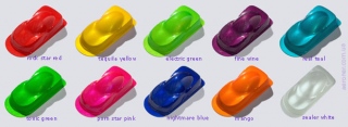 Покраска пластикового кузова для Mini-Z